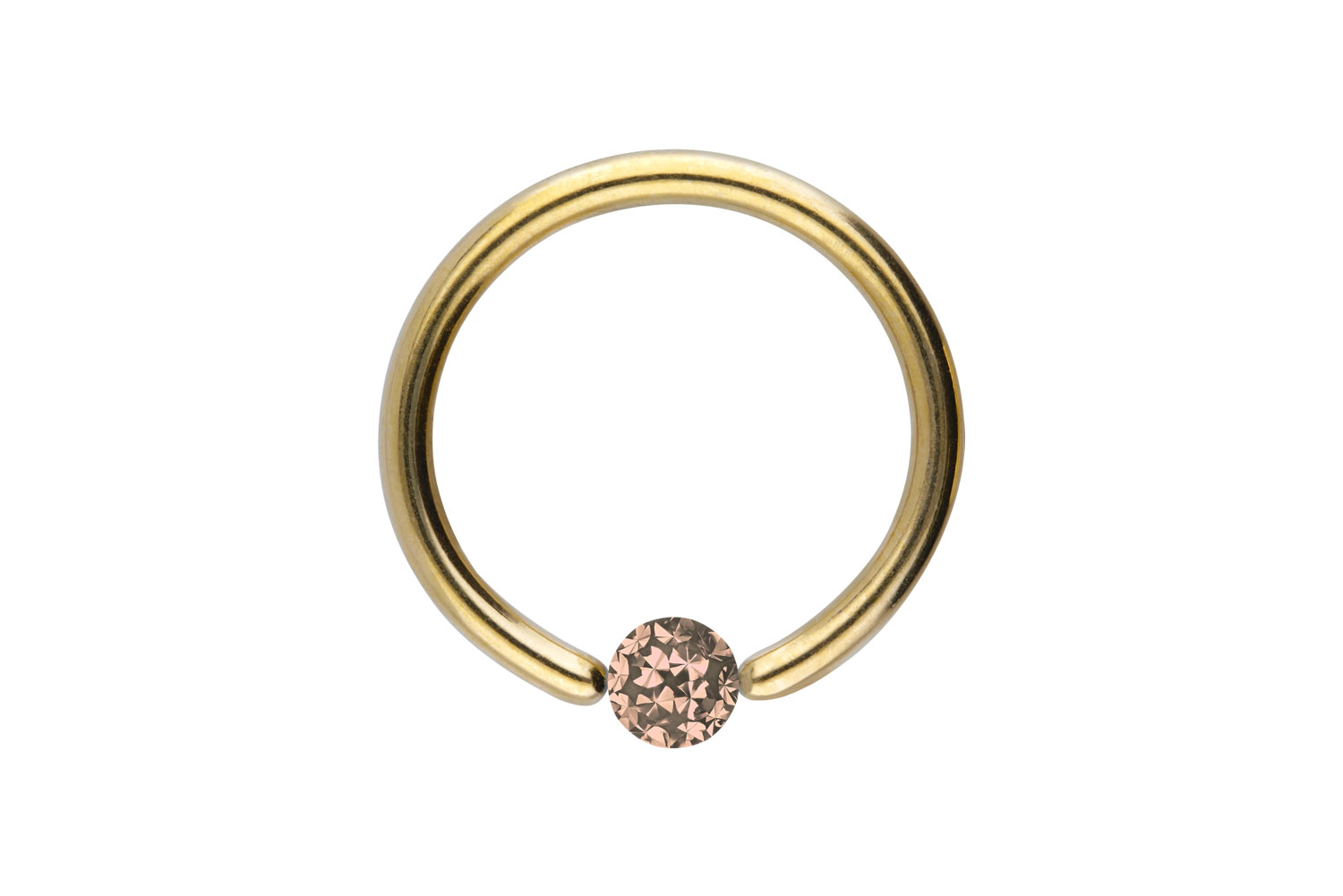 Chirurgenstahl Klemmkugelring Piercing EPOXY-KUGEL